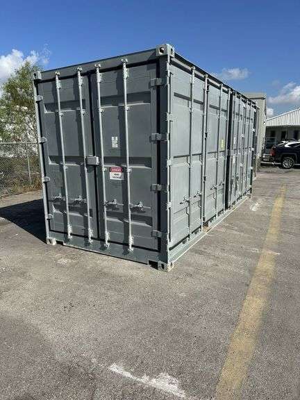 20' Container with ABB 4000 HP Soft Start Motor - Yellow Tag Auctions