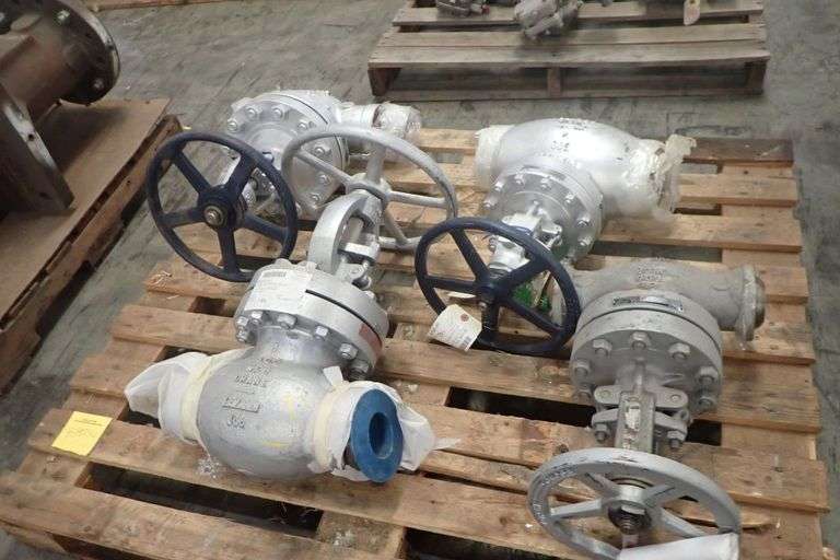 Lot of (4) Gate Valves