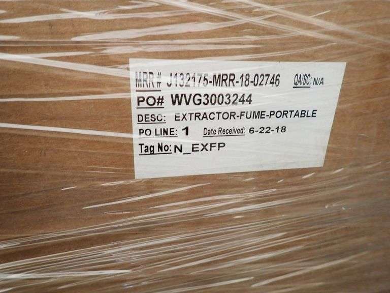 Lot of (5) Boxes of Ace Industries 73/201 Portable Extractor Fumes