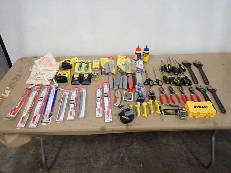 Lot of Assorted Tools - Yellow Tag Auctions