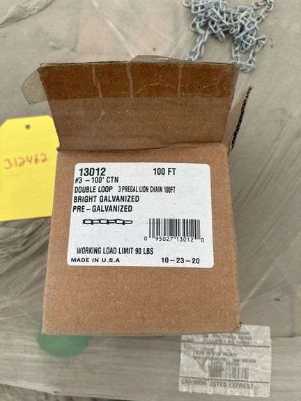 Lot of (1) Pallet of Gexpro Double Loop Chain