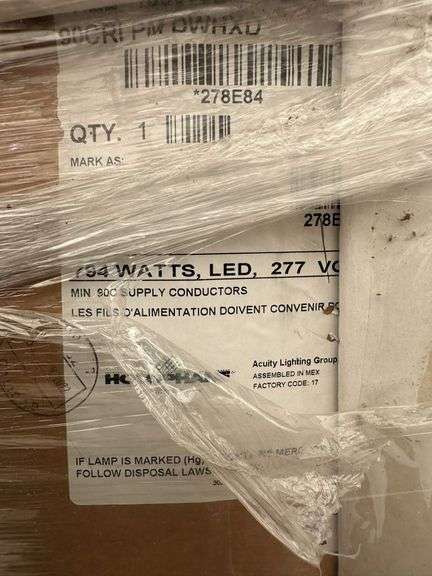 Lot of (1) Pallet of Halophone LED Light Fixtures