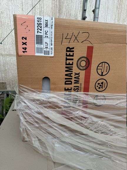 Lot of (5) Boxes of Owens Corning Fiberglass Insulation