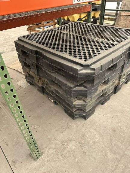 Lot of Assorted Oil Spill Trays
