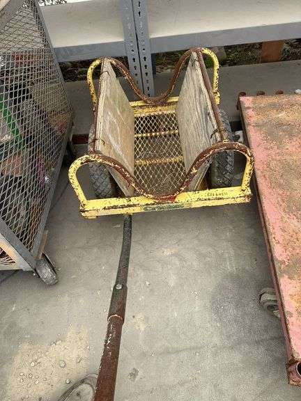 Lot of (4) Metal Wagons/Carts
