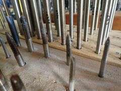 Lot of Assorted Taps and Reamers