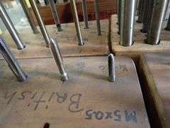 Lot of Assorted Taps and Reamers
