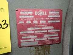 DoAll 20" Vertical Bandsaw