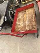 Lot of (4) Metal Wagons/Carts