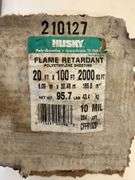 Lot of (2) Pallets of Flame Retardant Polyethene Sheeting