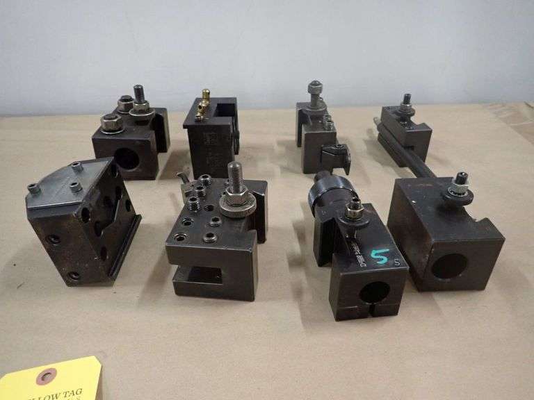 Lot of Assorted Lathe Tool Holders - Yellow Tag Auctions