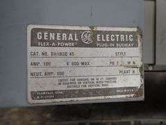 Lot of Assorted GE Flex A Power Busway Plugs
