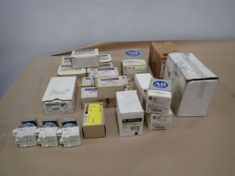Lot of Assorted Electrical Components - Yellow Tag Auctions