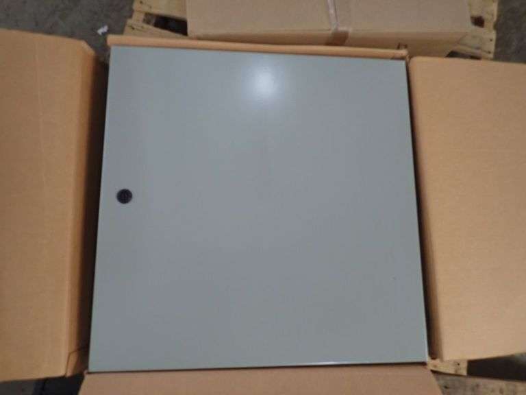 Lot of (2) Saginaw Control Panel Enclosures - Yellow Tag Auctions