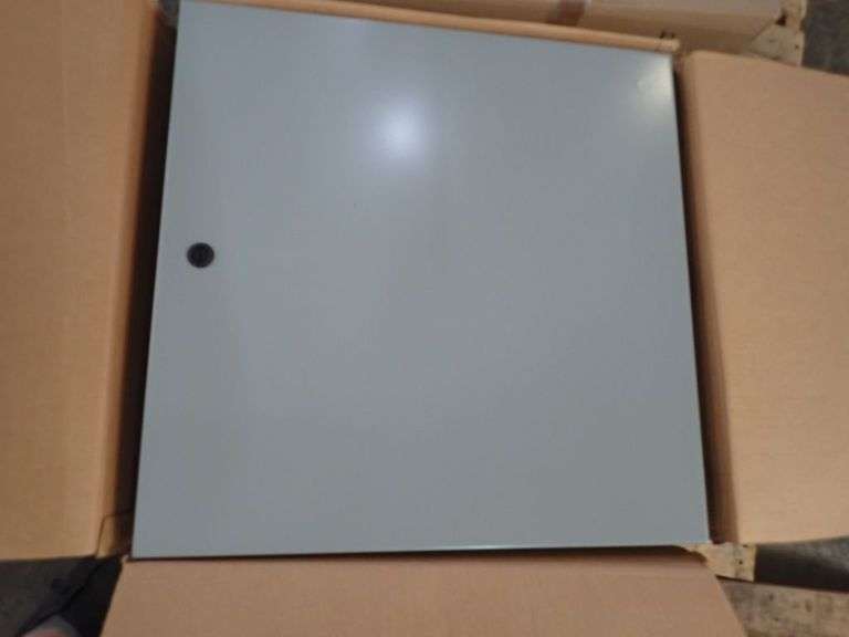 Lot of (2) Saginaw Control Panel Enclosures - Yellow Tag Auctions