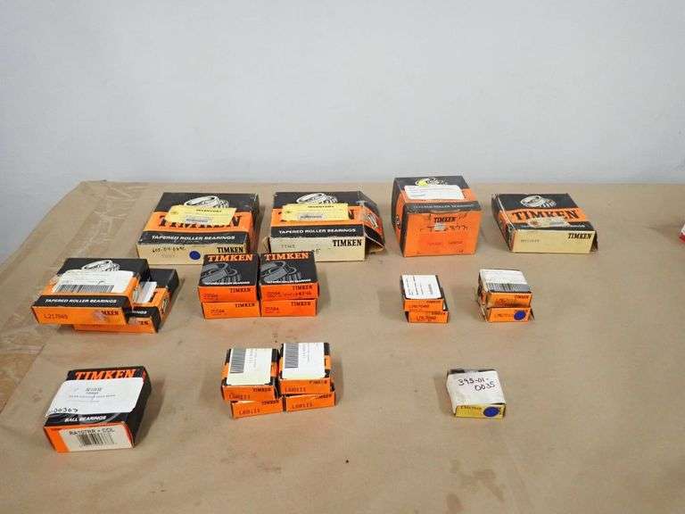 Lot of (20) Timken Bearings