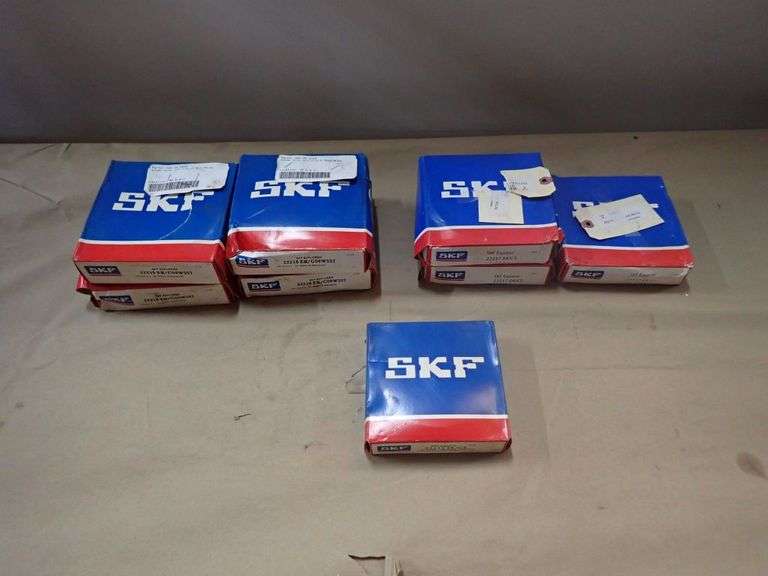 Lot of (8) SKF Bearings
