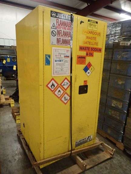Justrite Flammable Liquid Storage Cabinet