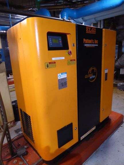 ELGi EG Series Tankless Rotary Screw Air Compressor with Dryer