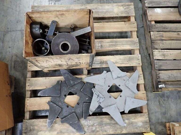 Lot of Assorted Industrial Metal Components