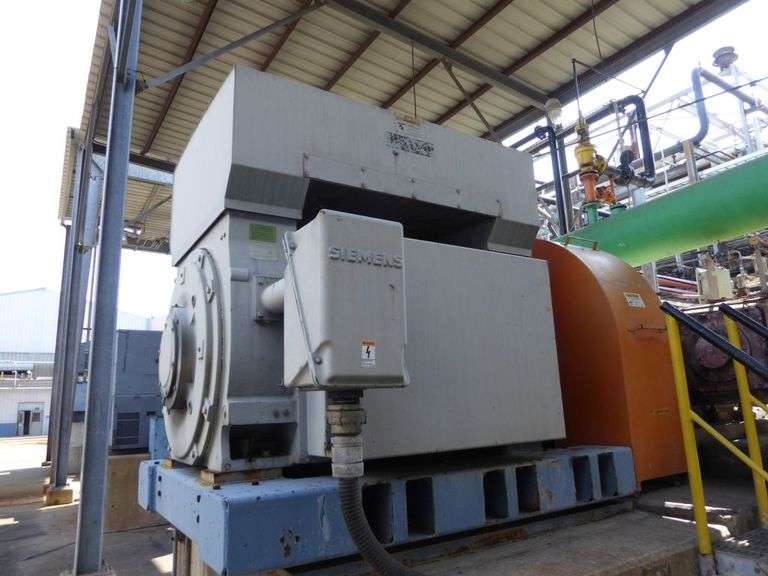 Siemens 800 HP Motor