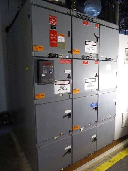 Square D PowerZone III 2000A Switchgear - DELAYED REMOVAL