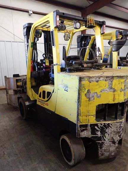 Hyster S120FT LP Propane Forklift