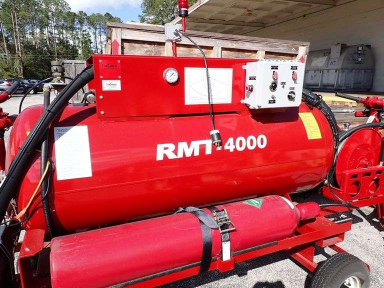 Fire Combat RMT-4000 Portable Fire Suppression System - Yellow Tag Auctions