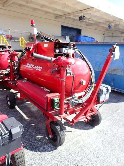 Fire Combat RMT-4000 Portable Fire Suppression System - Yellow Tag Auctions