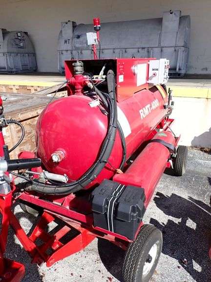 Fire Combat RMT-4000 Portable Fire Suppression System - Yellow Tag Auctions