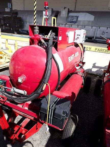 Fire Combat RMT-4000 Portable Fire Suppression System - Yellow Tag Auctions