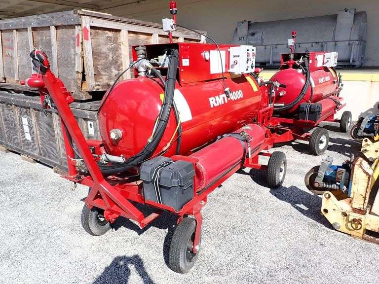 Fire Combat RMT-4000 Portable Fire Suppression System - Yellow Tag Auctions