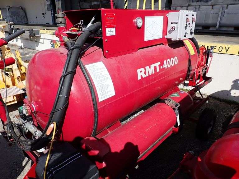 Fire Combat RMT-4000 Portable Fire Suppression System - Yellow Tag Auctions