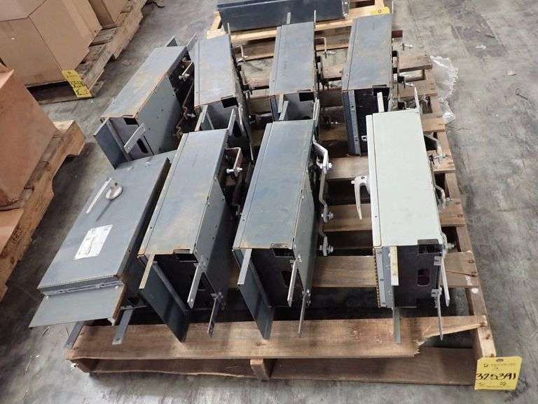 Lot of Assorted Panelboards with Electrical Components - Yellow Tag ...