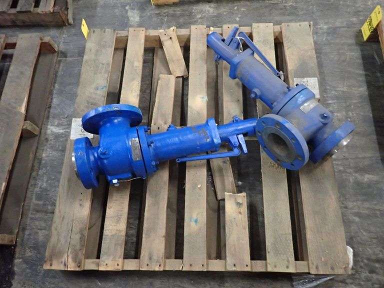 Lot of (2) Crosby Pressure Relief Valves