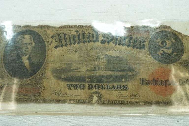 1917 $2 Bill