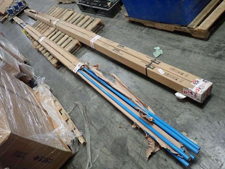 Lot of (4) Boxes Parker Trainsair Aluminum Pipe