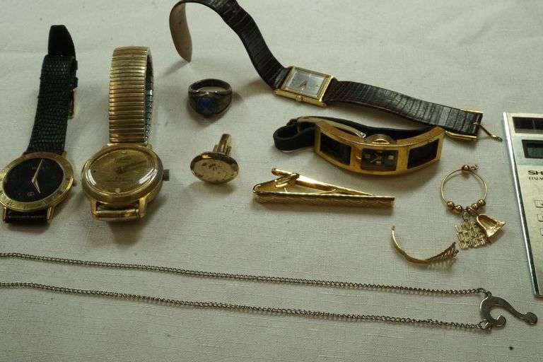 Lot of Assorted Jewelry, Watches, & Collectibles