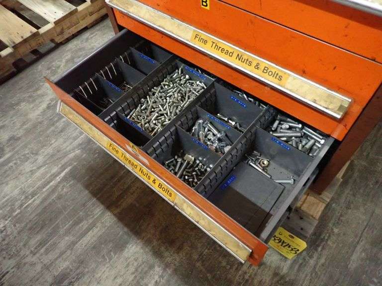 Stanley Vidmar 6-Drawer Tool Cabinet with Components