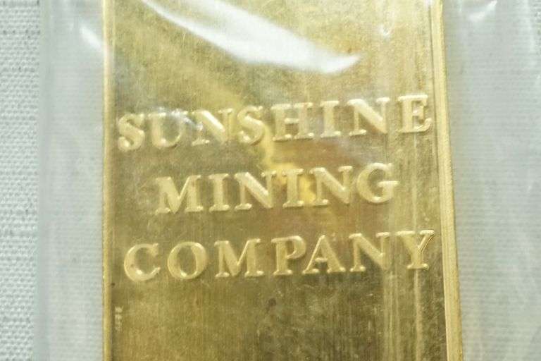 5 Troy Ounce Gold Bar
