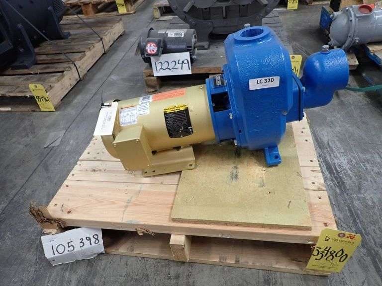 Goulds Pump with 3 HP Baldor Reliance Motor