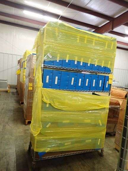 Metal 6-Tier Rolling Rack with Storage Bins
