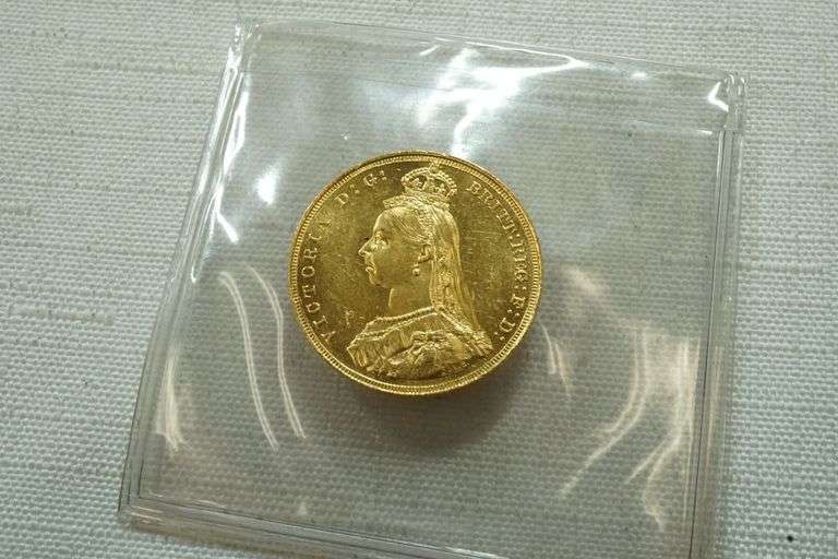 1887 British Gold Sovereign