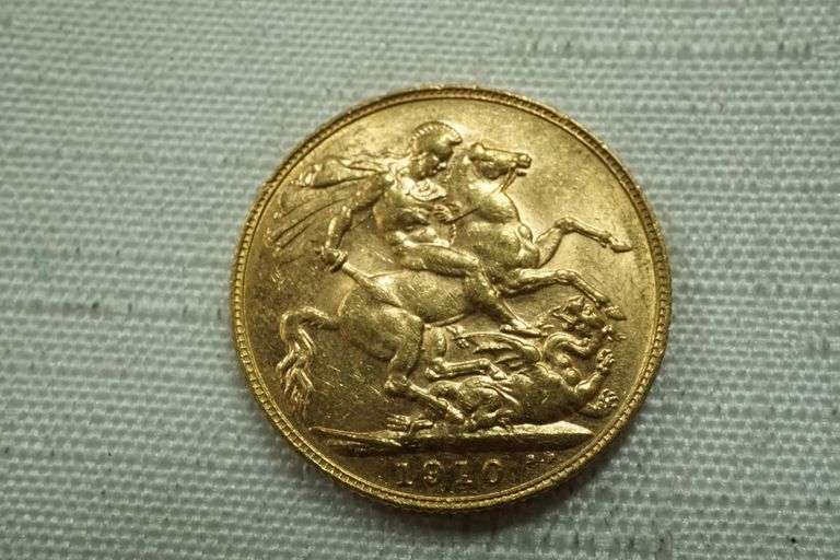 1910 British Gold Sovereign