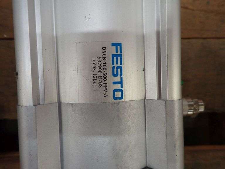 Lot of (4) Festo Cylinders
