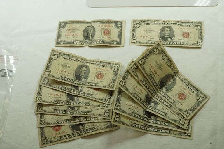 Lot of US Bills