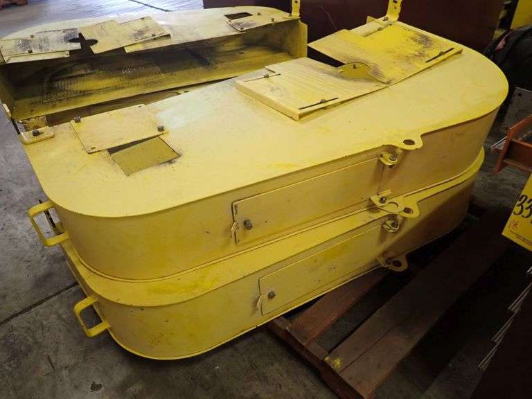 Lot of (2) Industrial Machinery Covers