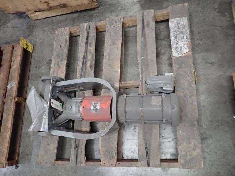 Pumpworks Industrial Pump with Baldor 2 HP Motor and Base Plate