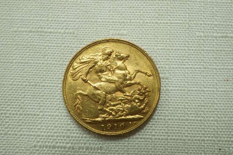 1910 British Gold Sovereign