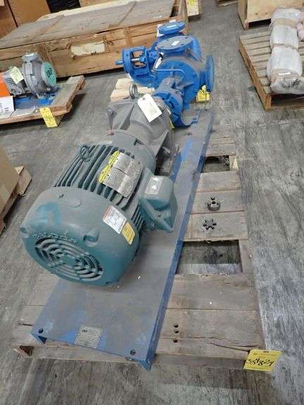 Viking Pump with Baldor 7.5 HP Motor and Base Plate